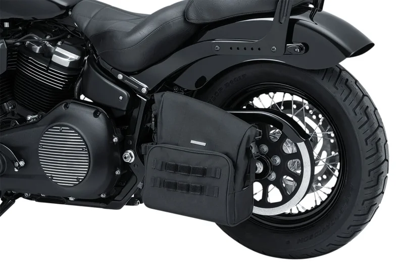 Kuryakyn BAG SWING ARM HOODRAT - BLACK
