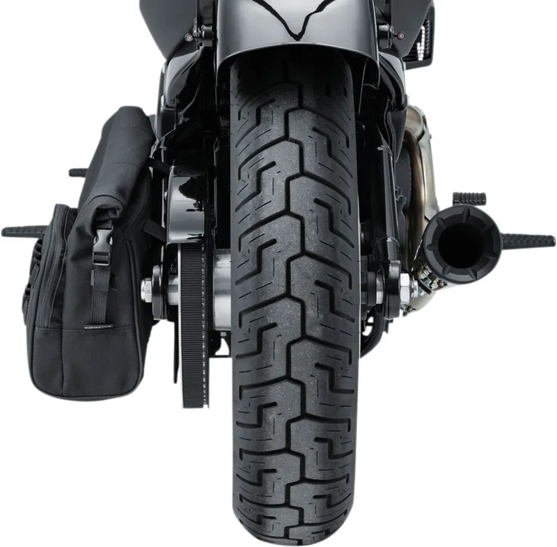 Kuryakyn BAG SWING ARM HOODRAT - BLACK