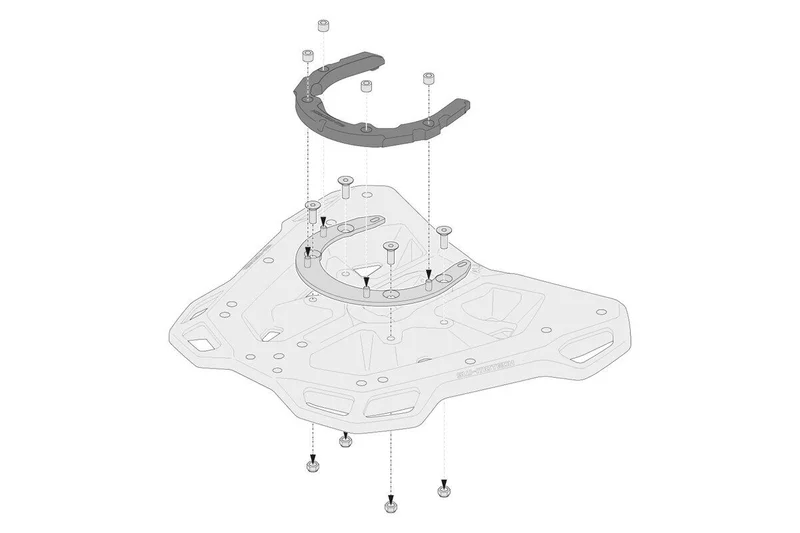 SW-Motech PRO TANK RING STREET-RACK