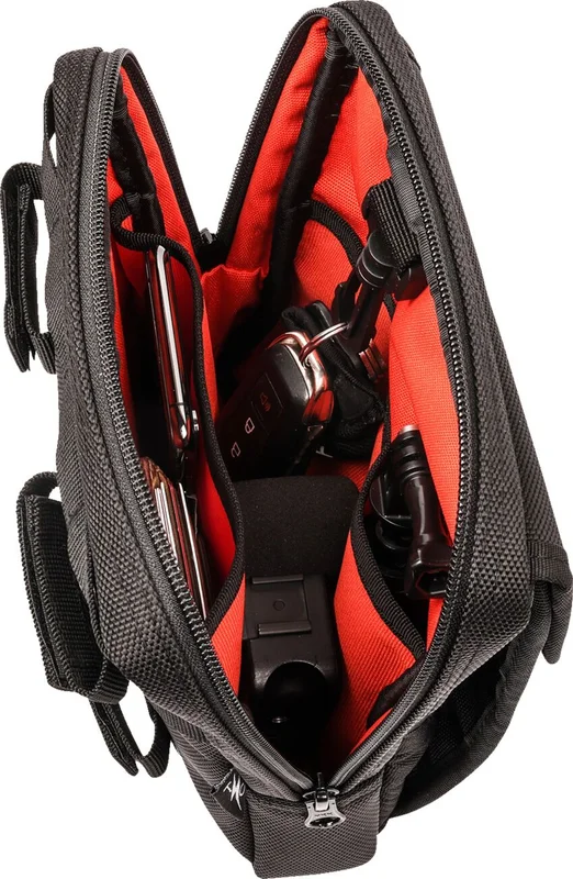 Thrashin Supply Co. BAG HANDLEBAR SLIM BLACK