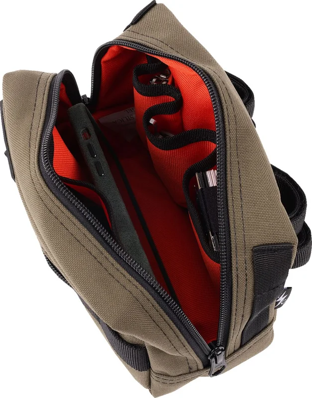 Thrashin Supply Co. BAG HANDLEBAR TSC GREEN