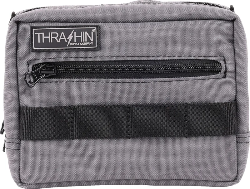 Thrashin Supply Co. BAG HANDLEBAR TSC GRAY