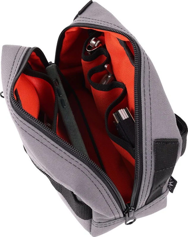 Thrashin Supply Co. BAG HANDLEBAR TSC GRAY