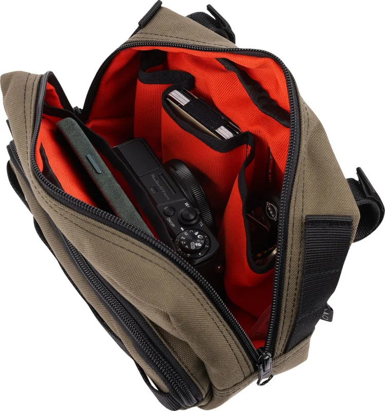 Thrashin Supply Co. BAG HANDLEBAR TSC PLUS GREEN
