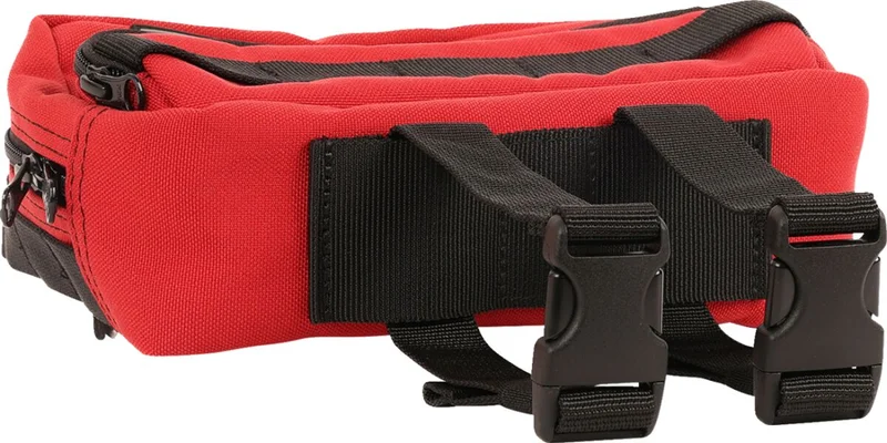 Thrashin Supply Co. BAG HANDLEBAR TSC PLUS RED