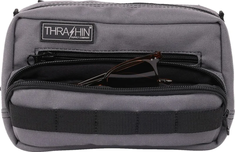 Thrashin Supply Co. BAG HANDLEBAR TSC PLUS GRAY