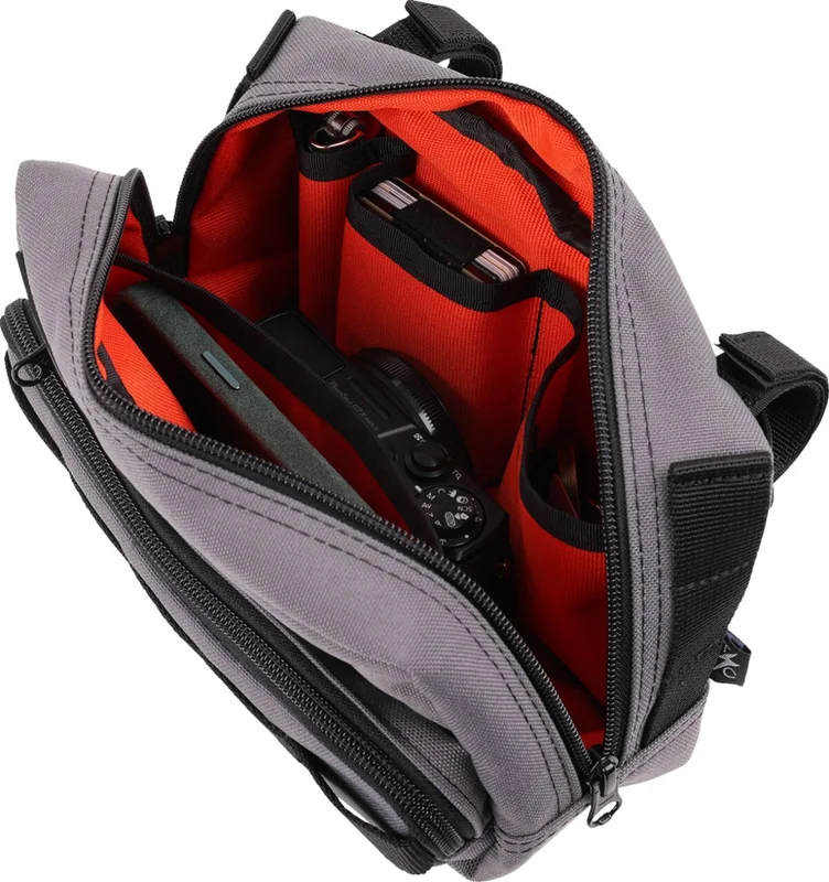 Thrashin Supply Co. BAG HANDLEBAR TSC PLUS GRAY