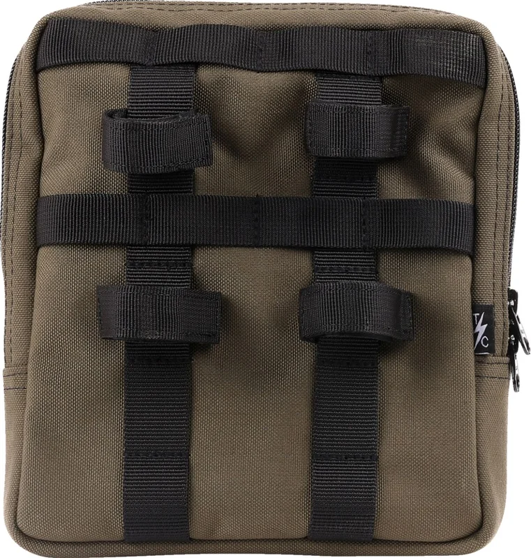 Thrashin Supply Co. BAG HANDLEBAR TSC SLIM GREEN