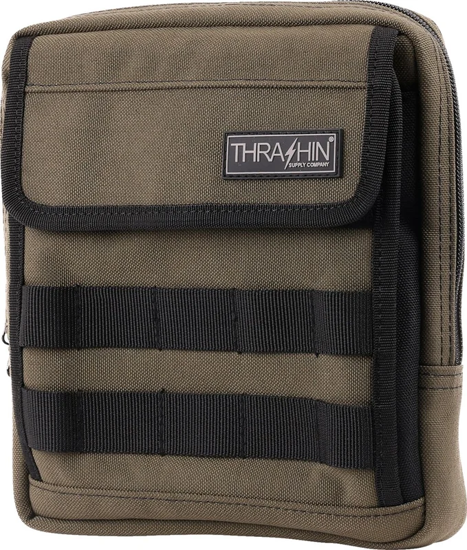 Thrashin Supply Co. BAG HANDLEBAR TSC SLIM GREEN