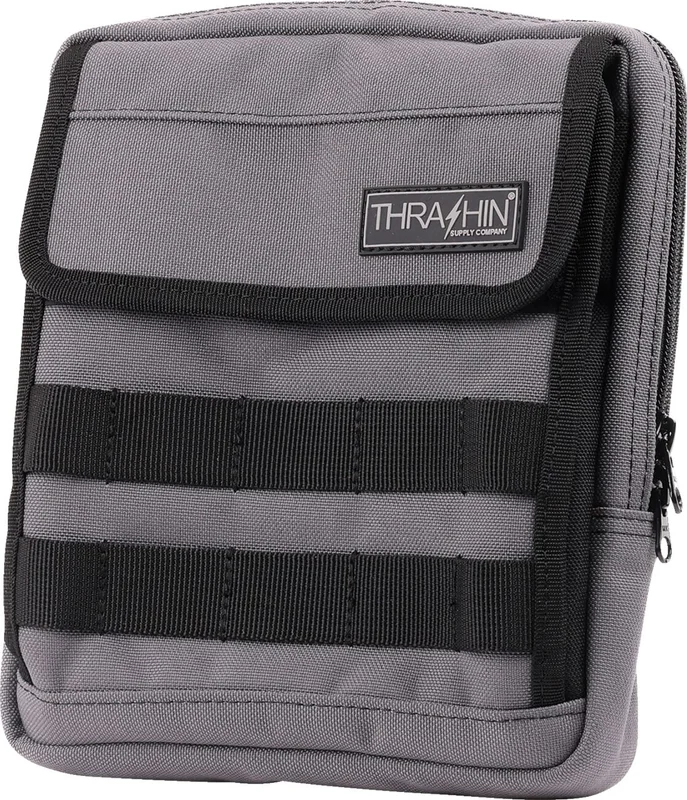 Thrashin Supply Co. BAG HANDLEBAR TSC SLIM GRAY