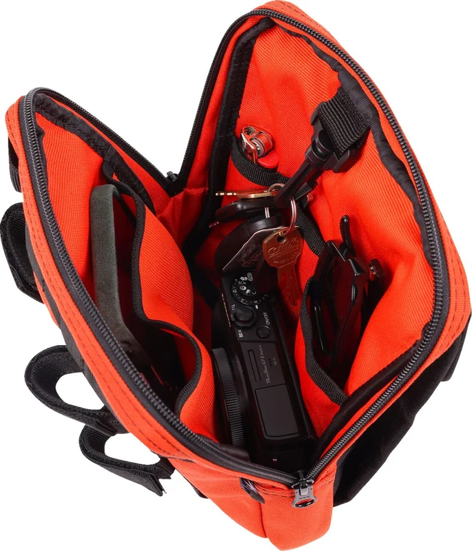Thrashin Supply Co. BAG HANDLEBAR TSC SLIM ORANGE