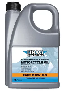 Drag Specialties OIL E-DRAG 20W50 MIN 4L