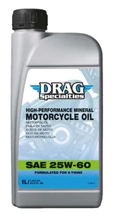 Drag Specialties OIL E-DRAG 25W60 1L