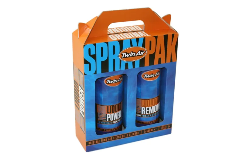TWIN AIR LIQUID POWER SPRAY + LIQUID DIRT REMOVER SPRAY PACK