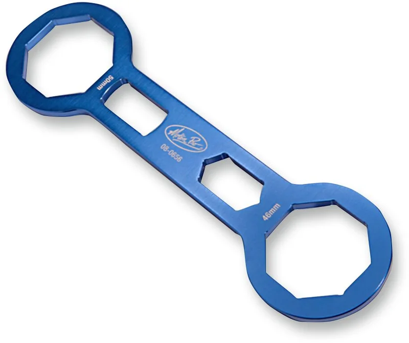 MOTION PRO 46 MM / 50 MM FORK CAP WRENCH BLUE ALUMINUM