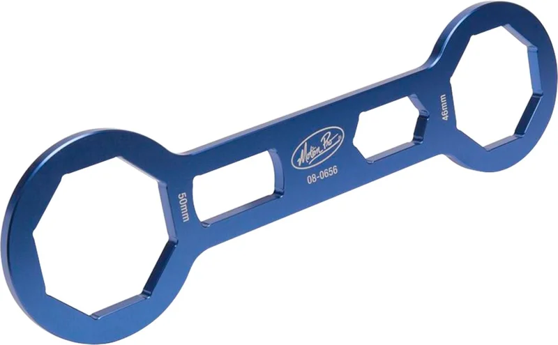 MOTION PRO 46 MM / 50 MM FORK CAP WRENCH BLUE ALUMINUM