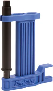MOTION PRO CHAIN SLACK SETTER LIGHTWEIGHT ALUMINUM-NYLON BLUE-BLACK