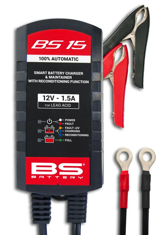 BS BATTERY CHARGER BS15 12V-1.5A
