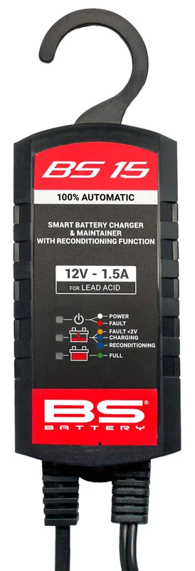 BS BATTERY CHARGER BS15 12V-1.5A