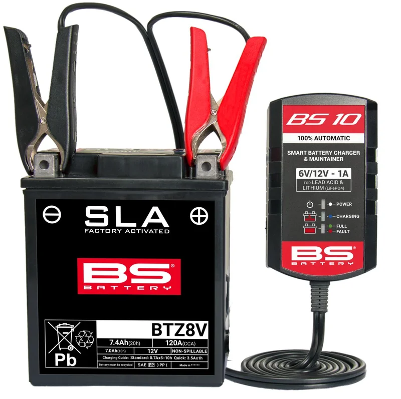 BS BATTERY CHARGER BA10 6V/12V-1A