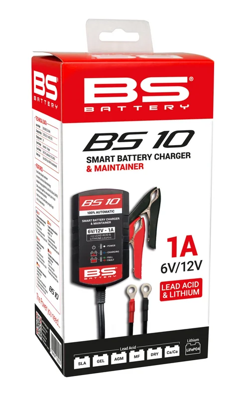 BS BATTERY CHARGER BA10 6V/12V-1A