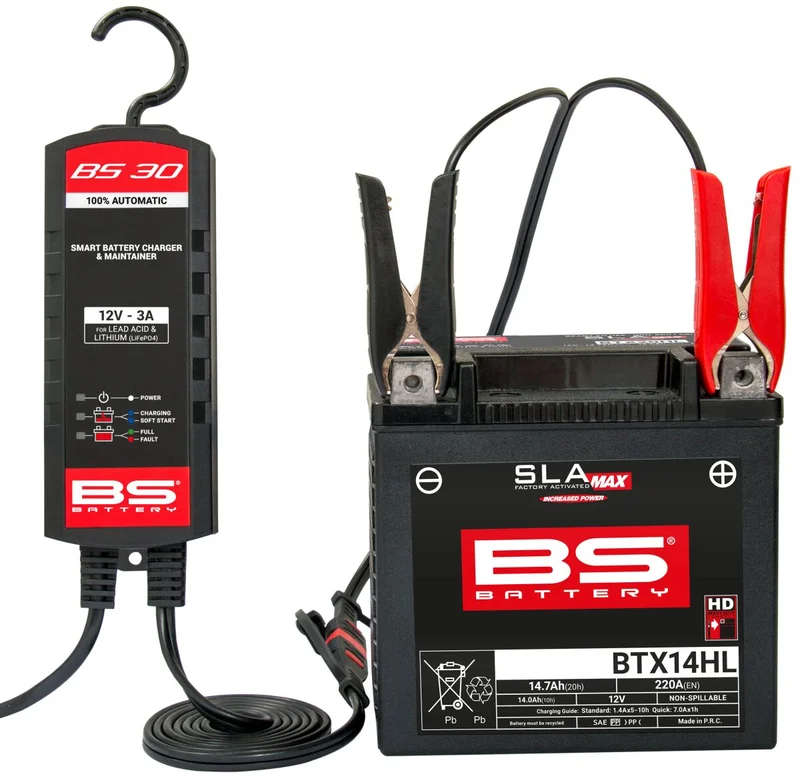 BS BATTERY CHARGER BS30 12V 3A