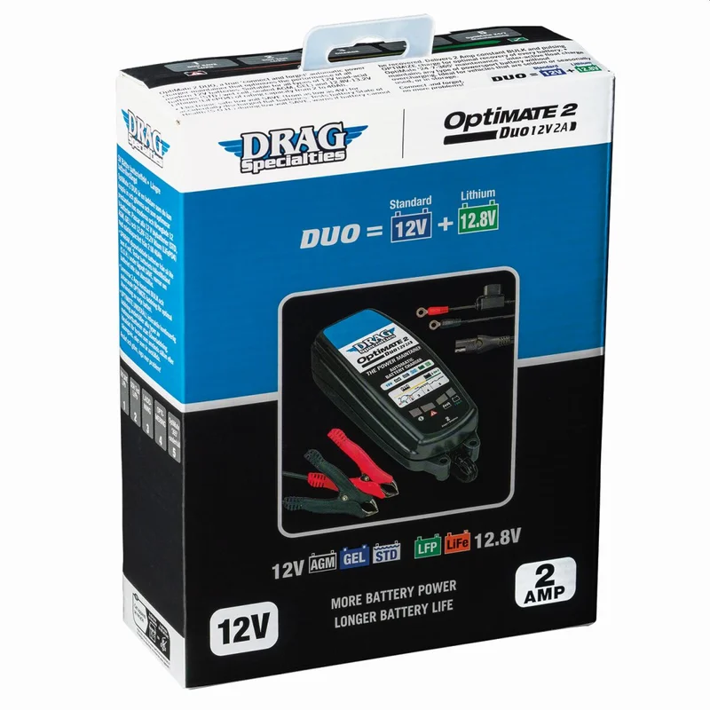 Drag Specialties CHARGER EU OPTIMATE 2 DUO DRAG