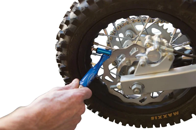 MOTION PRO PRO FILL AIR CHUCK BILLET ALUMINUM BLUE