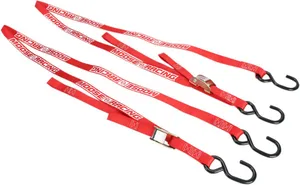 MOOSE OFFROAD HARD-PARTS HEAVY-DUTY SOFT STRAP EXTENSION TIE-DOWN 7' RED
