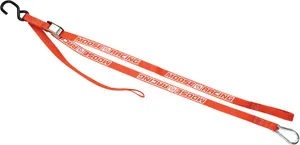 MOOSE OFFROAD HARD-PARTS CARABINER TIE-DOWN 7' ORANGE