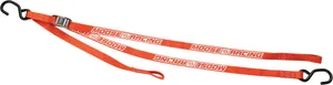 MOOSE OFFROAD HARD-PARTS HEAVY-DUTY SOFT STRAP EXTENSION TIE-DOWN 7' ORANGE