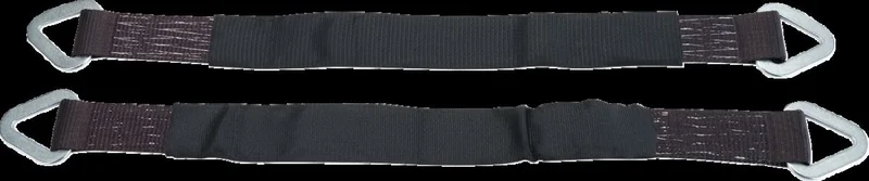 Moose Offroad 2"x30" AXLE STRAP BLK PAIR MSE