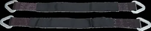 MOOSE OFFROAD HARD-PARTS 2"x30" AXLE STRAP BLK PAIR MSE