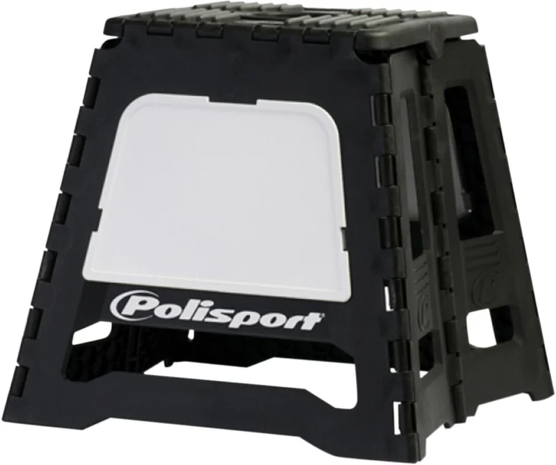 POLISPORT PIT BIKE STAND FOLDABLE POLISPORT LOGO BLACK/WHITE
