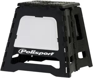 POLISPORT PIT BIKE STAND FOLDABLE POLISPORT LOGO BLACK/WHITE