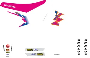 TECNOSEL GRAPHIC KIT TEAM YAM 93