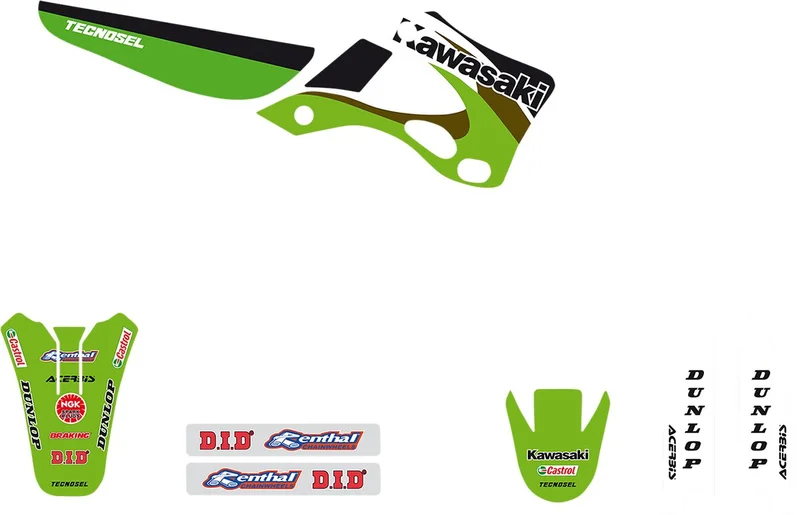 TECNOSEL GRAPHIC KIT OEM KAWA 2000