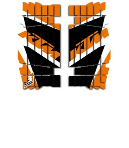 BLACKBIRD RACING RADIATOR LOUVER STCIKER SX/SXF