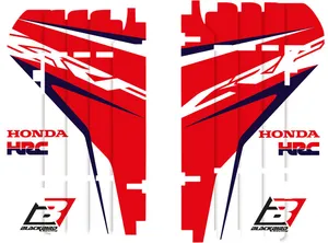 BLACKBIRD RACING RADIATOR LOUVER HONDA RACING