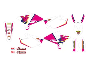 BLACKBIRD RACING GRAPHIC KT RETRO YZ