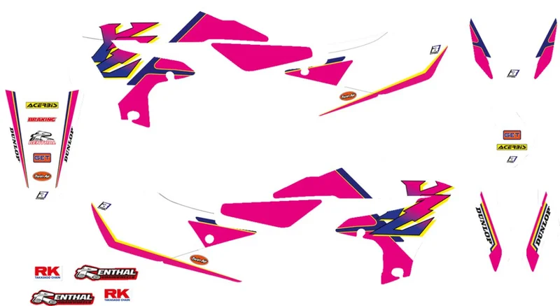 BLACKBIRD RACING GRAPHIC W/S RETRO YZF