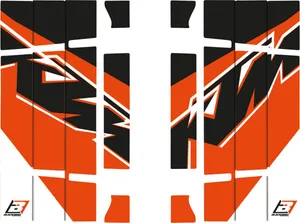 BLACKBIRD RACING RAD LOUVER KTM TROPHY22