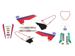 BLACKBIRD RACING GRAPHIC KIT RETRO2 KTM 23