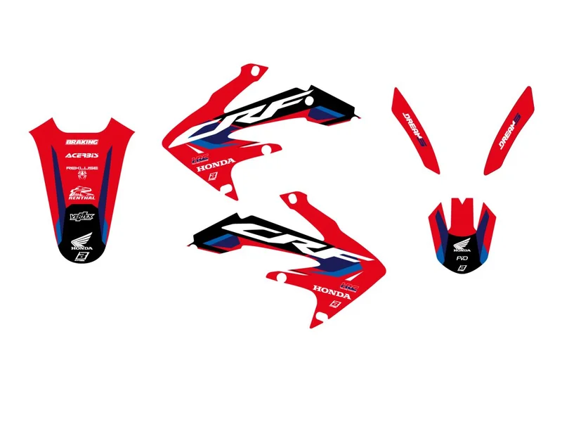 BLACKBIRD RACING GRAPHIC KIT DREAM 5 CRF450X 04-16