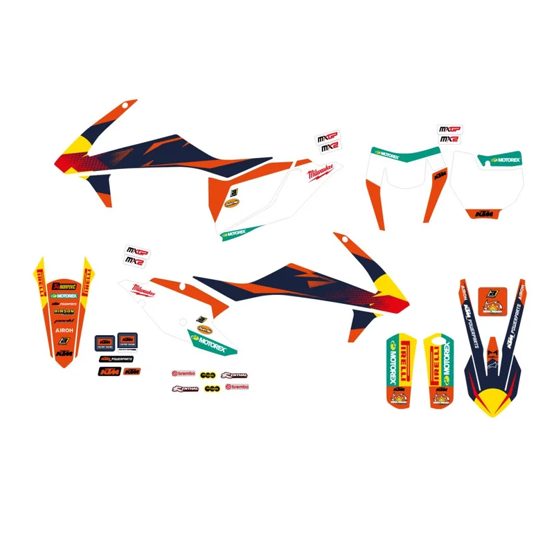 BLACKBIRD RACING GRAPHIC KIT KTM FACTORY '25 SX