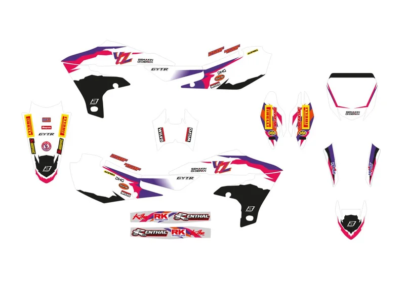 BLACKBIRD RACING Sticker Kit Replica Team