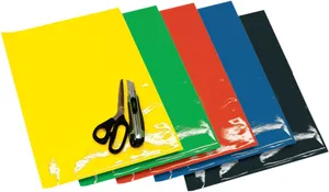 BLACKBIRD RACING COLOURED CRYSTALL SHEETS 47X33 CM 3PK ORANGE