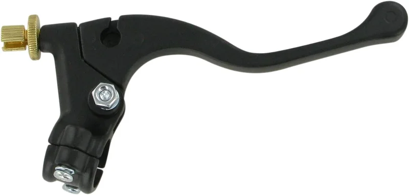 PARTS UNLIMITED SHORTY STYLE CLUTCH LEVER ASSEMBLY BLACK