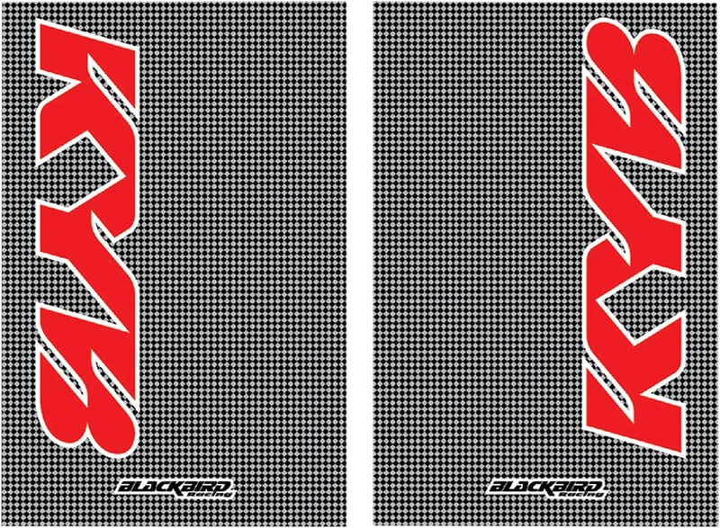 BLACKBIRD RACING FORK STICKERS KAYABA CARBON LOOK 2PK