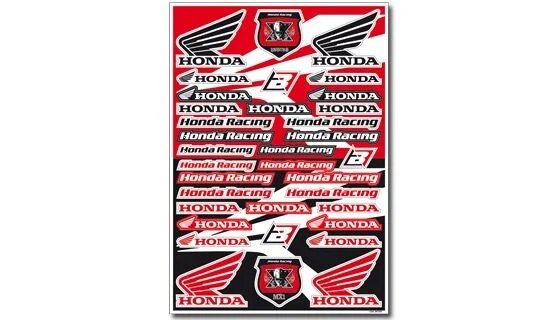 BLACKBIRD RACING HONDA LOGO DECAL KIT